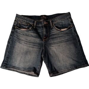 Lucky Brand "The roll up" Denim blue Jean shorts Size 8/29 vintage